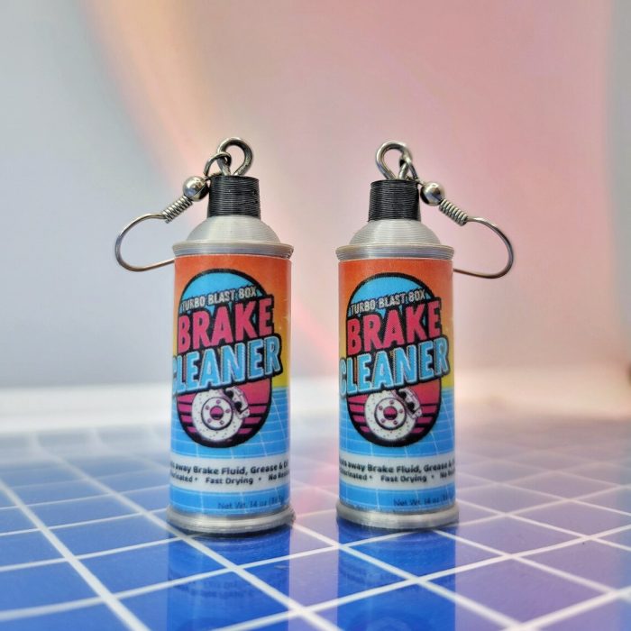 Brake Cleaner Earrings